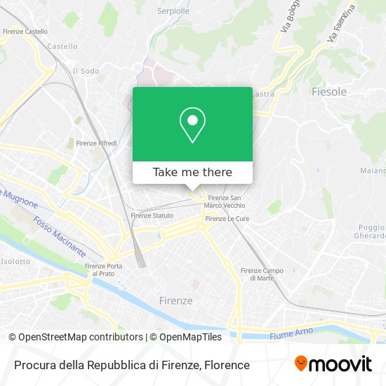 Procura della Repubblica di Firenze map