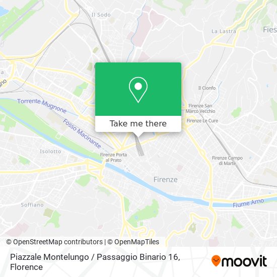 Piazzale Montelungo / Passaggio Binario 16 map