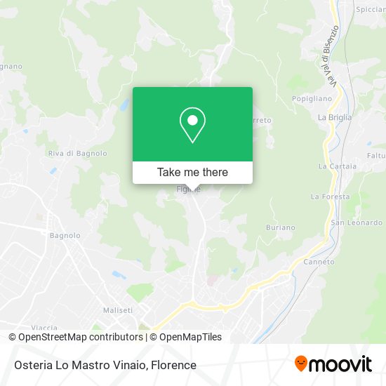 Osteria Lo Mastro Vinaio map