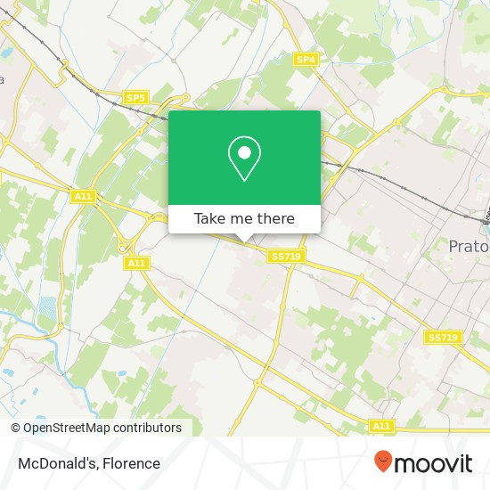 McDonald's map