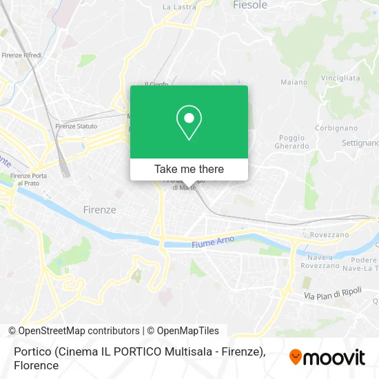 Portico (Cinema IL PORTICO Multisala - Firenze) map