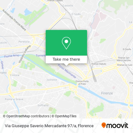 Via Giuseppe Saverio Mercadante 97 / a map