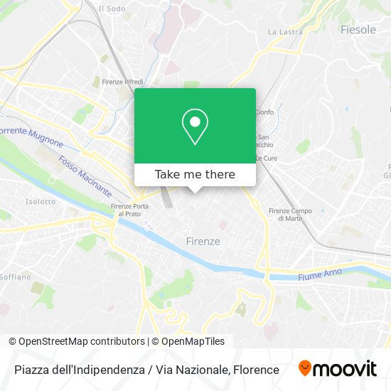 Piazza dell'Indipendenza / Via Nazionale map