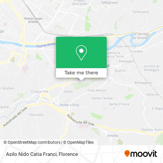 Asilo Nido Catia Franci map