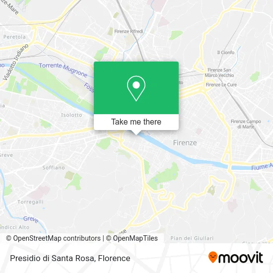 Presidio di Santa Rosa map