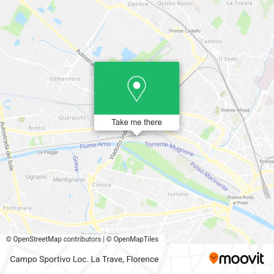 Campo Sportivo Loc. La Trave map