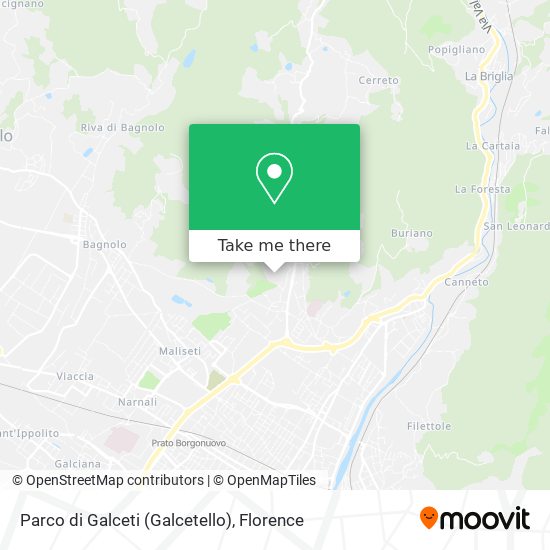 Parco di Galceti (Galcetello) map