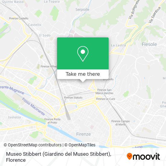 Museo Stibbert (Giardino del Museo Stibbert) map