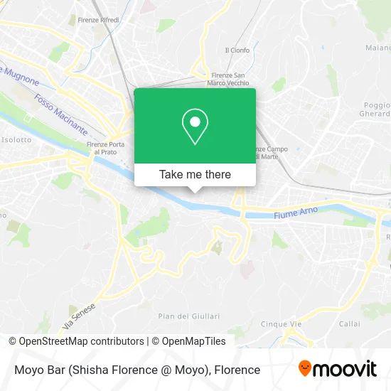 Moyo Bar (Shisha Florence @ Moyo) map