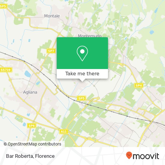 Bar Roberta map