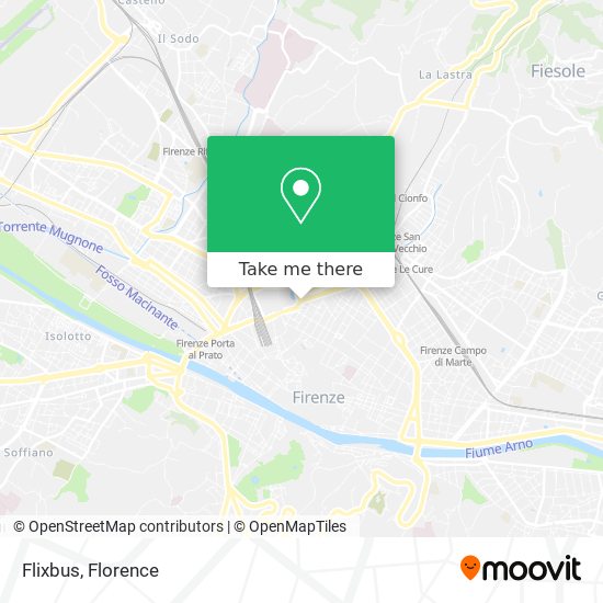 Flixbus map