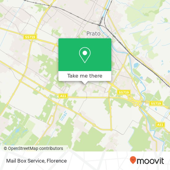 Mail Box Service map