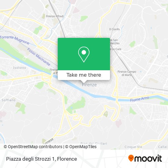 Piazza degli Strozzi  1 map