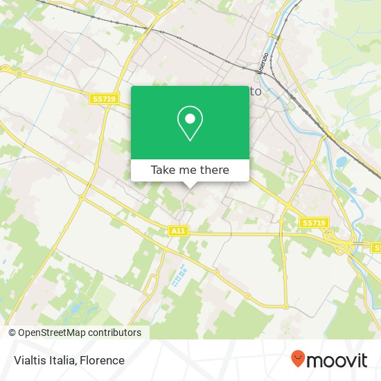 Vialtis Italia map