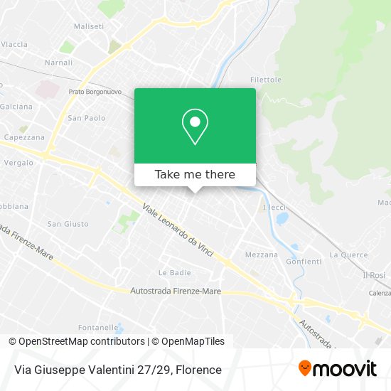 Via Giuseppe Valentini 27/29 map
