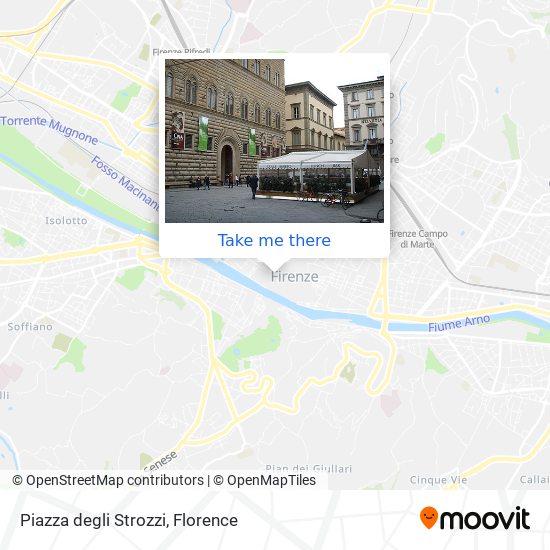 Piazza degli Strozzi map