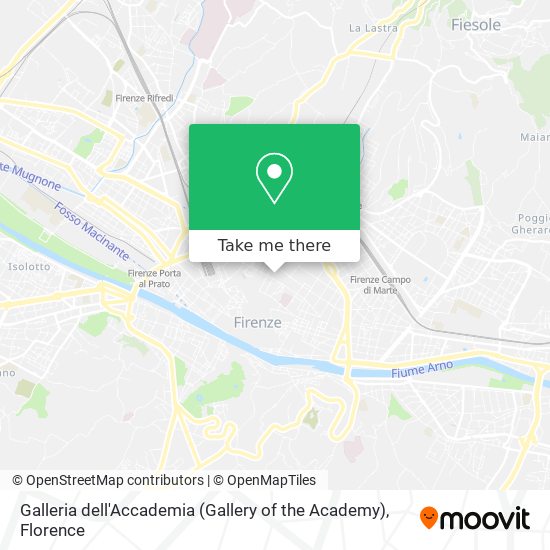 Galleria dell'Accademia (Gallery of the Academy) map