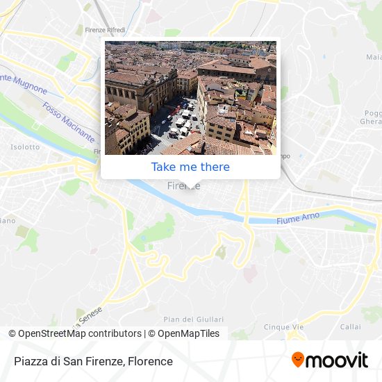 Piazza di San Firenze map