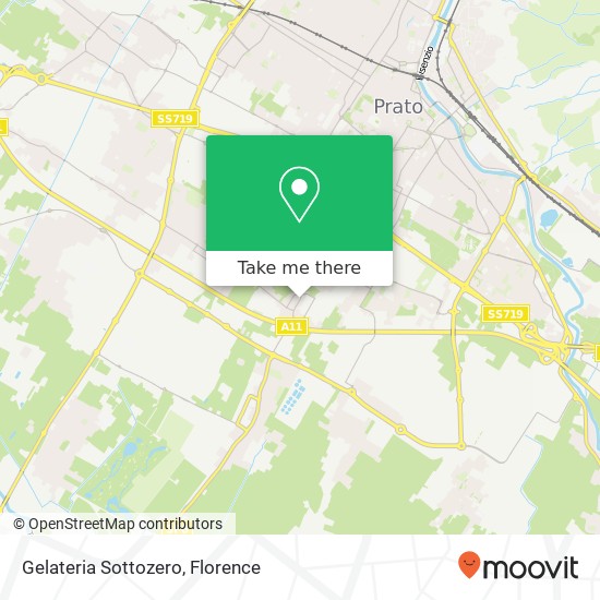 Gelateria Sottozero map