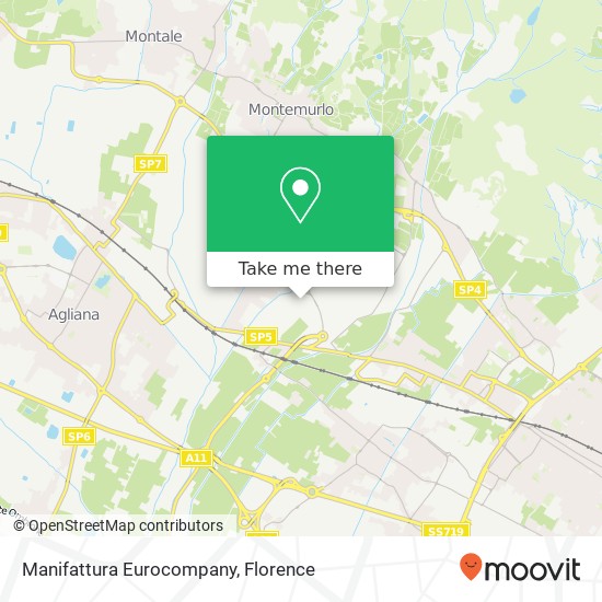 Manifattura Eurocompany map