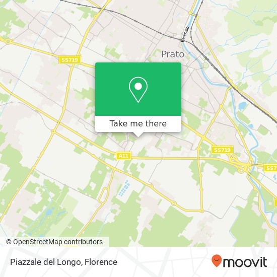 Piazzale del Longo map