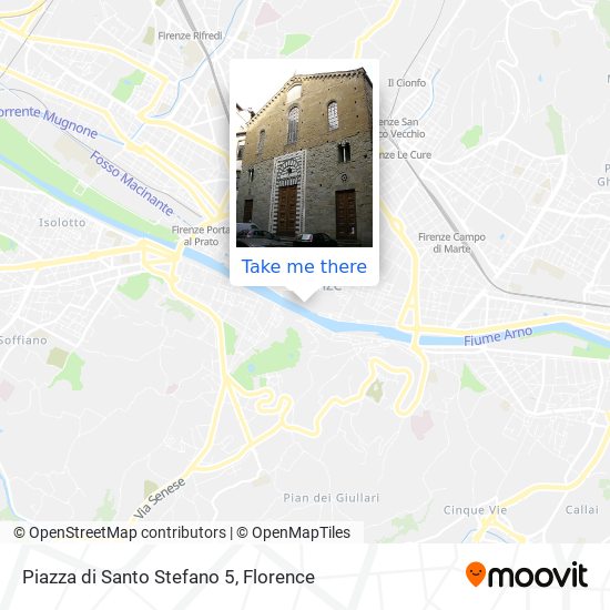 Piazza di Santo Stefano  5 map