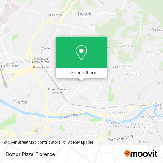 Dottor Pizza map