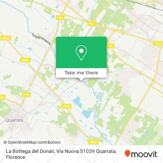 La Bottega del Donati, Via Nuova 51039 Quarrata map