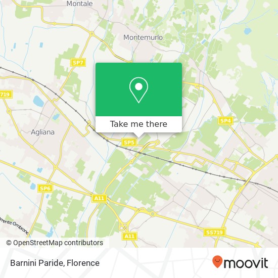 Barnini Paride, Via 4 Novembre 59013 Montemurlo map