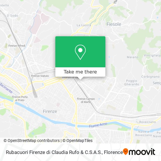 Rubacuori Firenze di Claudia Rufo & C.S.A.S. map