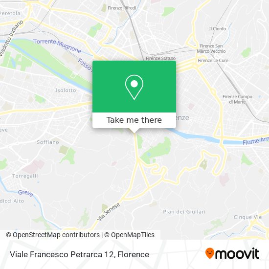 Viale Francesco Petrarca  12 map