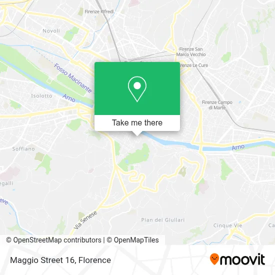 Maggio Street 16 map