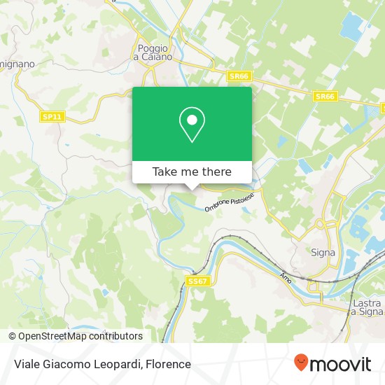 Viale Giacomo Leopardi map