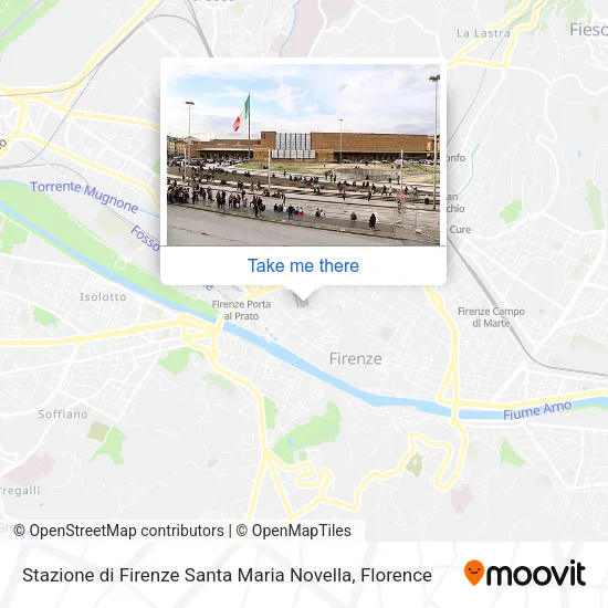 Stazione di Firenze Santa Maria Novella map