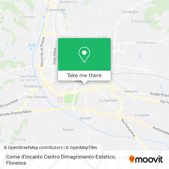 Come d'Incanto Centro Dimagrimento-Estetico map