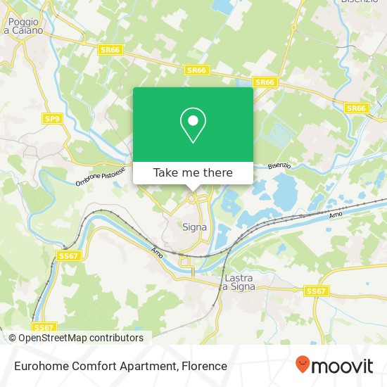 Eurohome Comfort Apartment map