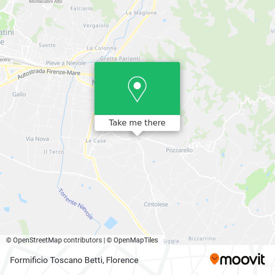 Formificio Toscano Betti map