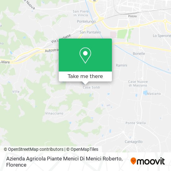 Azienda Agricola Piante Menici Di Menici Roberto map