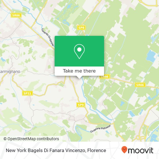 New York Bagels Di Fanara Vincenzo map