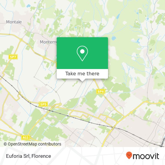 Euforia Srl map