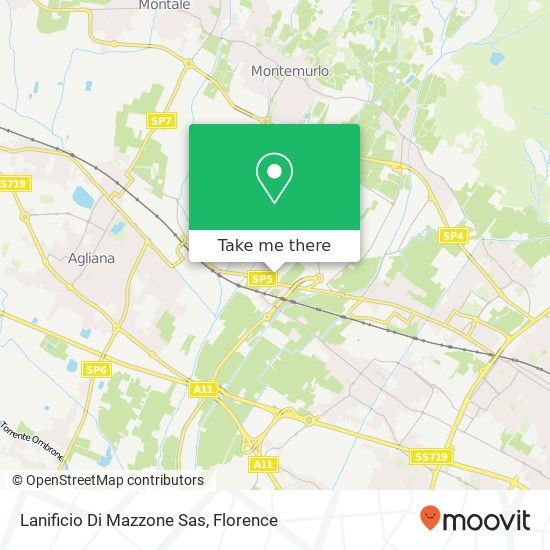 Lanificio Di Mazzone Sas map