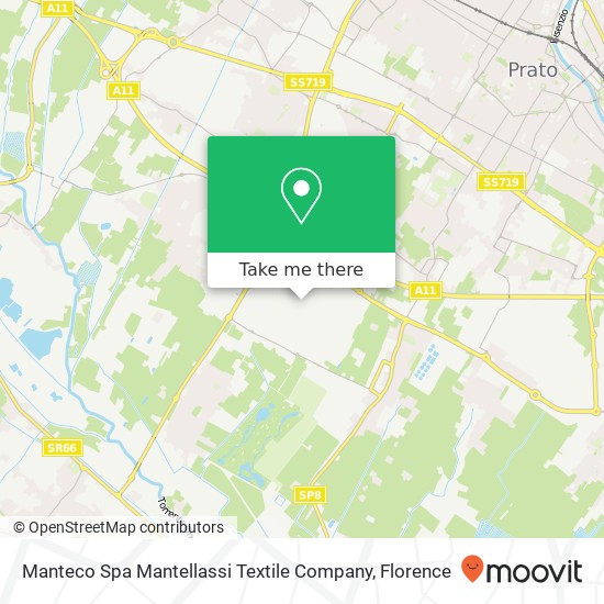 Manteco Spa Mantellassi Textile Company map