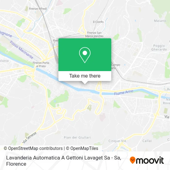 Lavaget Token-Operated Automatic Laundry map