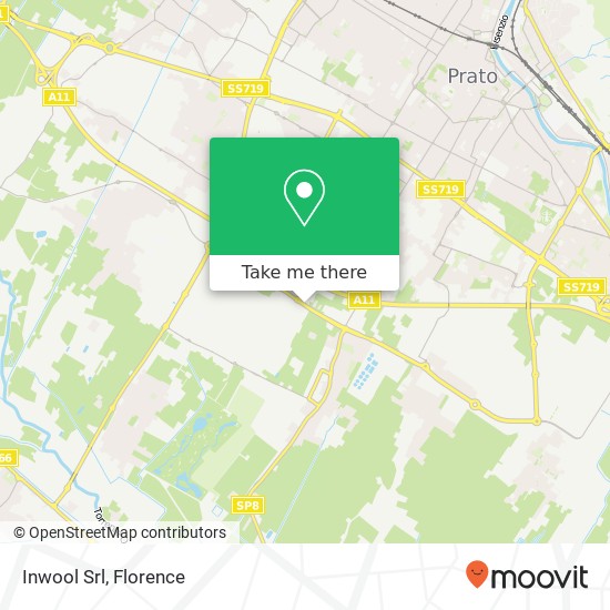 Inwool Srl map