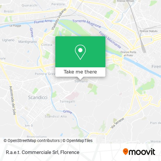 R.a.e.t. Commerciale Srl map