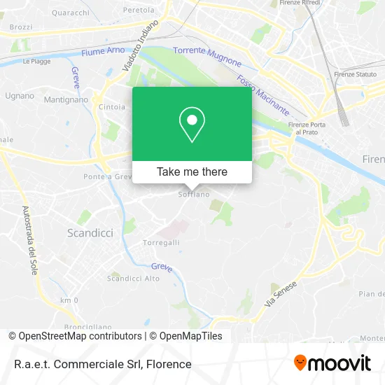 RAET Commercial Srl map