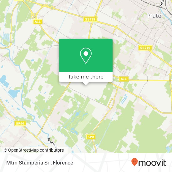 Mtm Stamperia Srl map