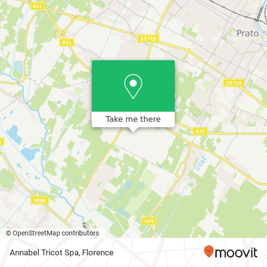 Annabel Tricot Spa map