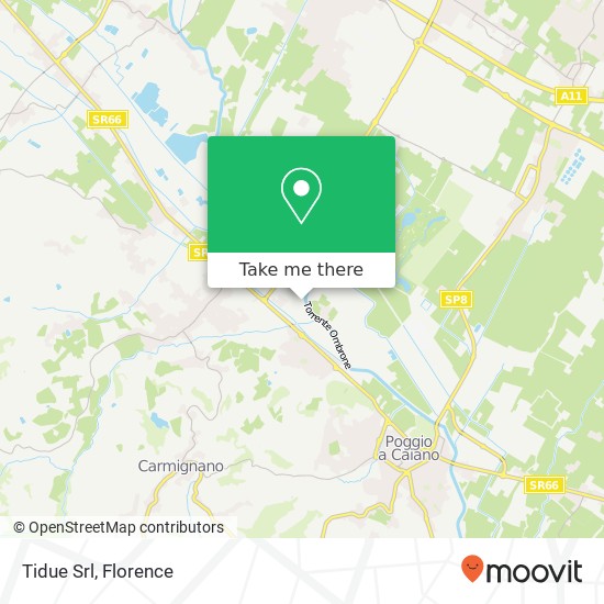 Tidue Srl map