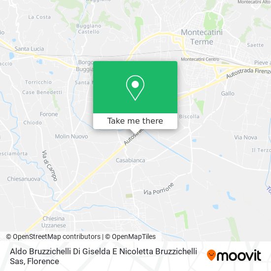 Aldo Bruzzichelli Di Giselda E Nicoletta Bruzzichelli Sas map